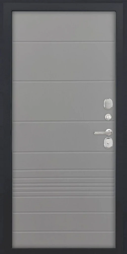 Входная дверь ДвериПРО Модель L-48 ФЛ-700 (10мм, ясень грей) DPRO198027 внутренняя сторона