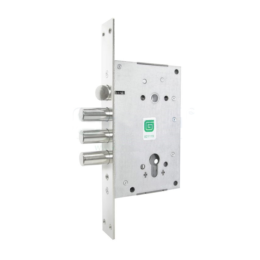 Фото Корпус врезного замка с защёлкой ЗВ 102.11 Т /128:7066/