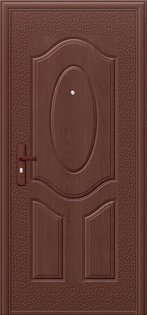 Входная дверь Е40М Антик Медный/Антик Медный BR5415 внешняя сторона